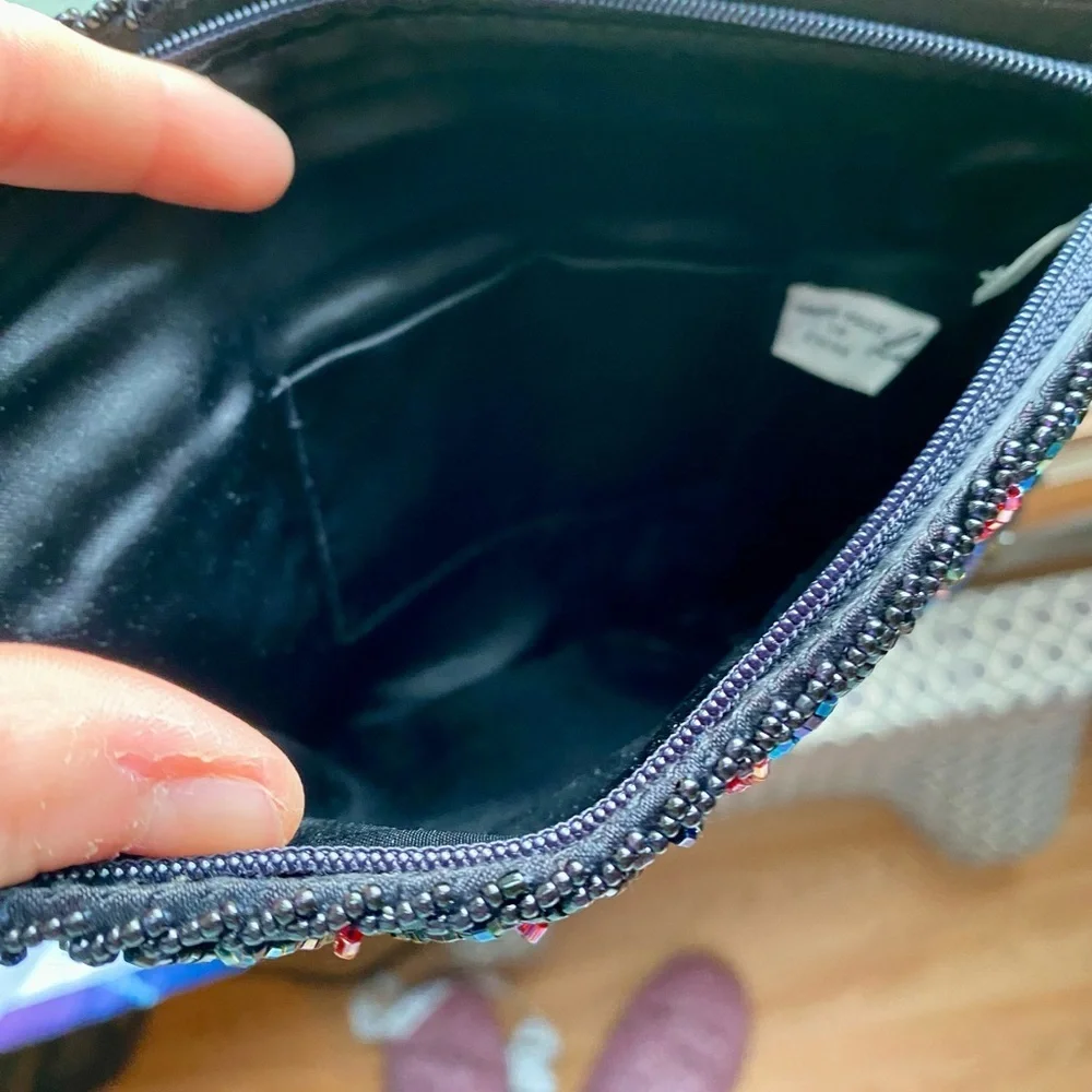 Y2K Vintage Regale Handmade Beaded crossbody Purse